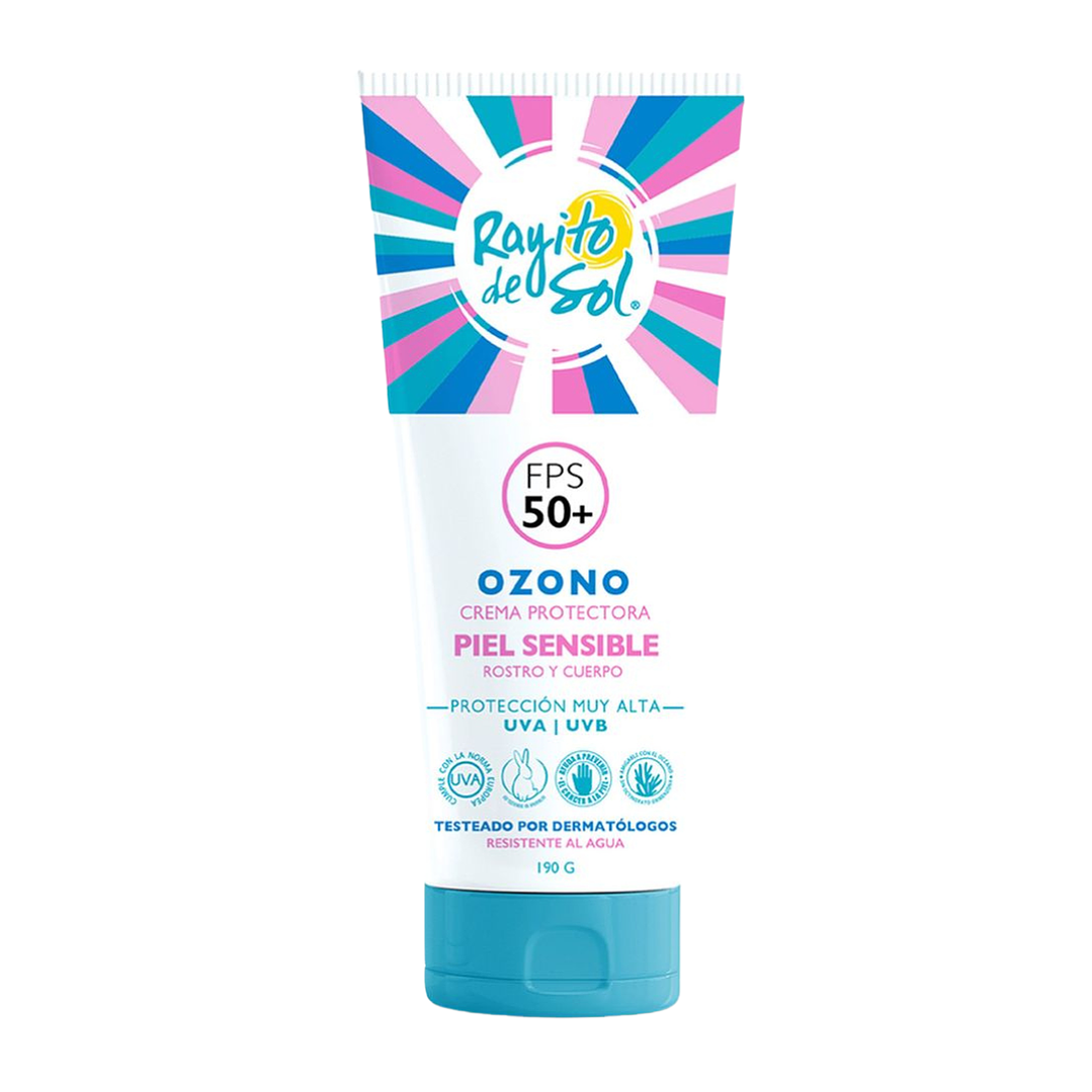 Crema Protectora Ozono Kids, Piel Sensible, Antioxidante Mixto x3 - RAYITO DE SOL  2