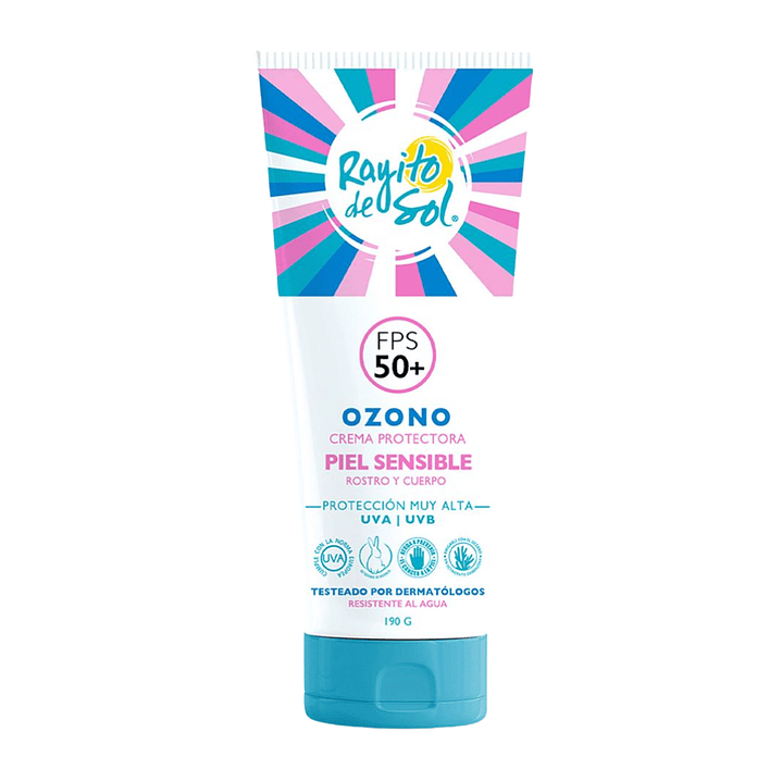 Crema Protectora Ozono Mixto x3 Piel Sensible, Radiante, Kids - RAYITO DE SOL 3