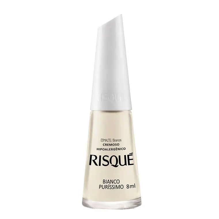 Esmalte De Uñas Hipoalergénico Blanco Puríssimo 8 ML - RISQUE 1