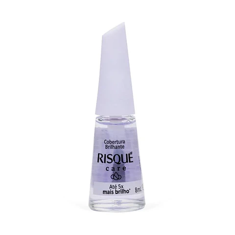 Cobertura Brilhante Risqué Care Até 5x Mais Brilho 8 ML - RISQUE