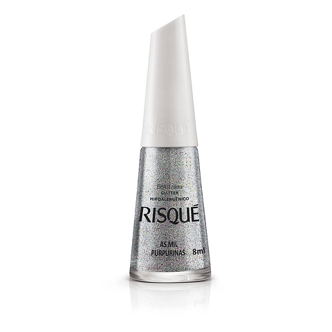  Esmalte De Uñas Hipoalergénico As Mil Purpurinas 8 ML - RISQUE