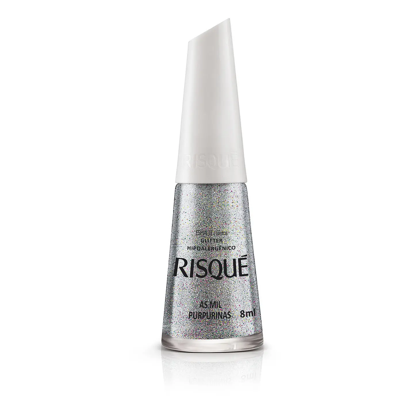  Esmalte De Uñas Hipoalergénico As Mil Purpurinas 8 ML - RISQUE 1