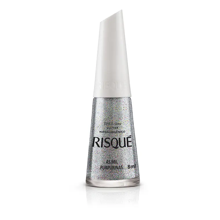  Esmalte De Uñas Hipoalergénico As Mil Purpurinas 8 ML - RISQUE 1