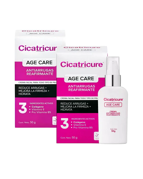 Crema Age Care Reafirmante 50g X2 - CICATRICURE