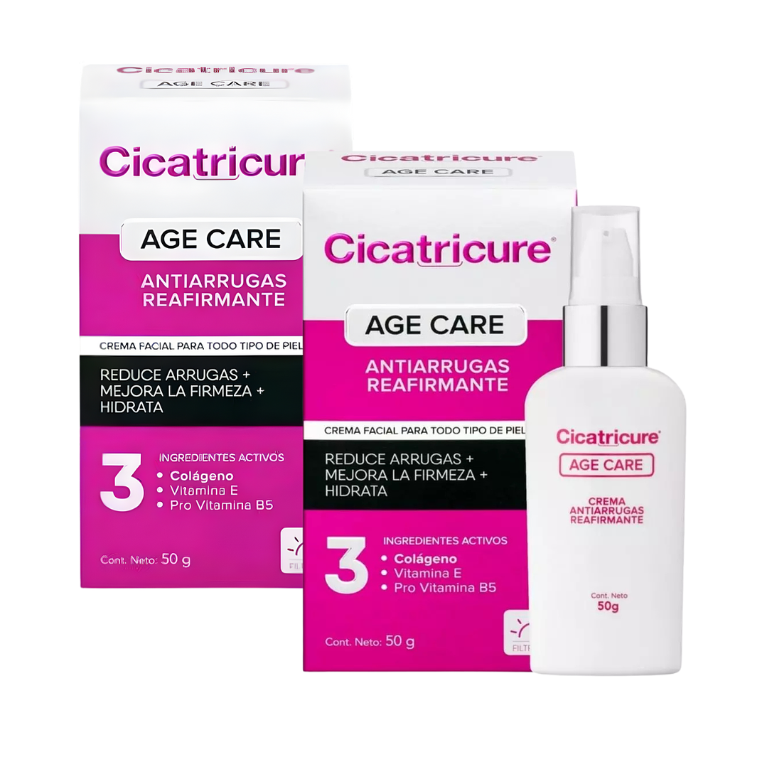 Crema Age Care Reafirmante 50g X2 - CICATRICURE 1
