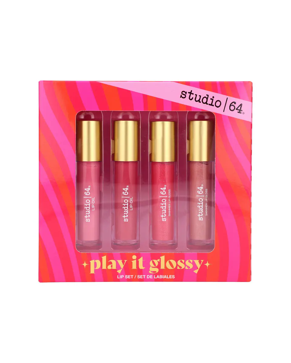 Set Studio 64 De Labiales Play It Glossy - STUDIO 64 1