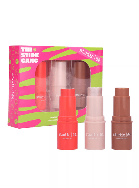 Set De Maquillaje The Stick Gang - STUDIO 64