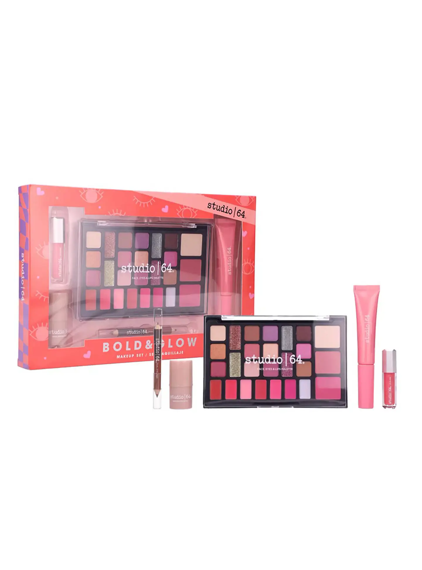 Set Maquillaje Bold Y Glow - STUDIO 64 1