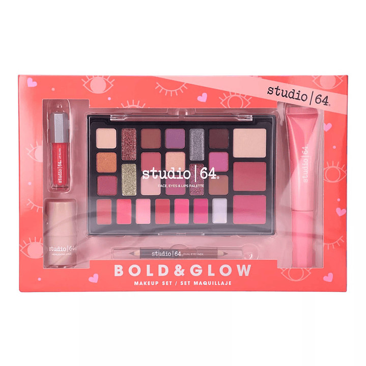 Set Maquillaje Bold Y Glow - STUDIO 64 3