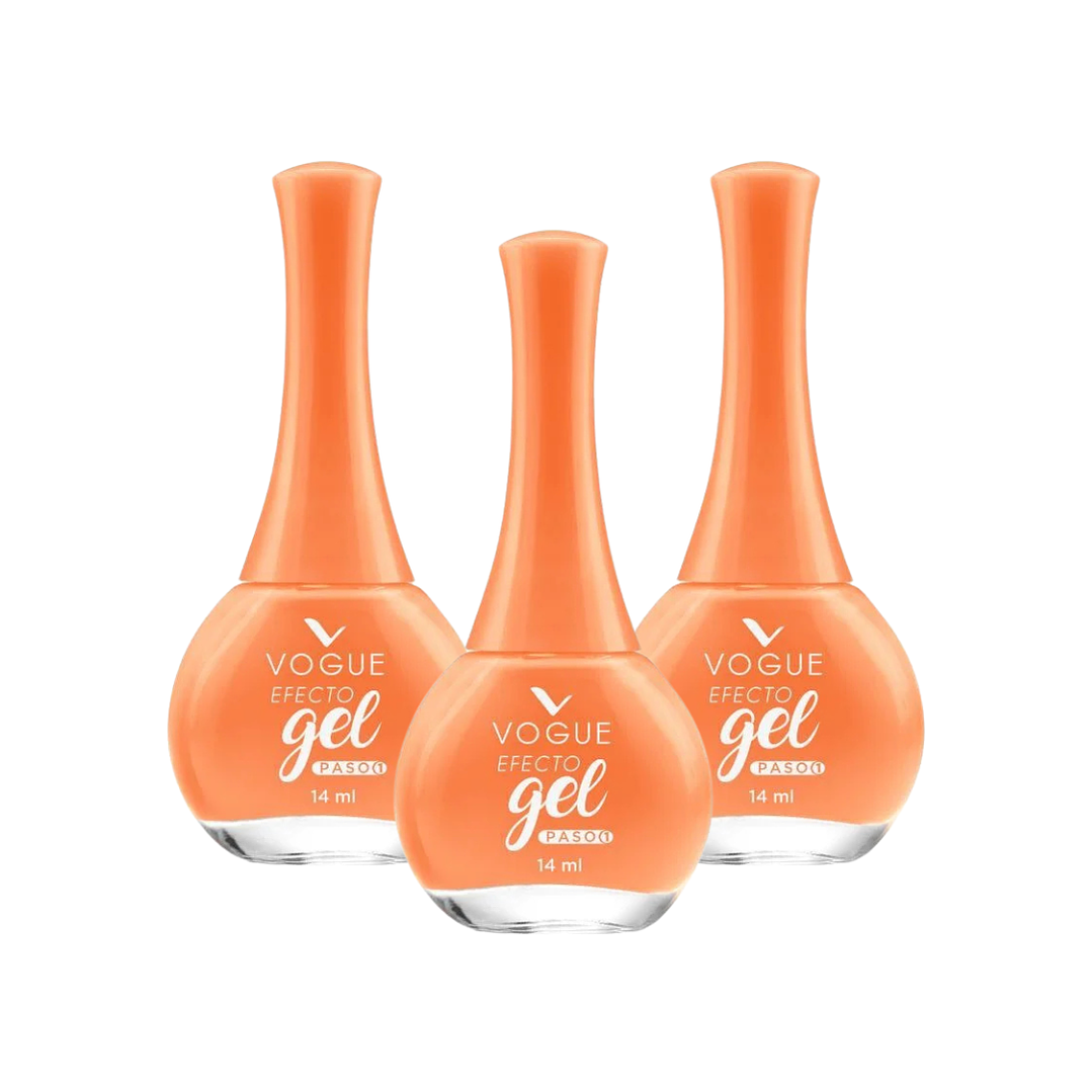 Esmalte Efecto Gel Extrovertida 14 ML X3 - VOGUE 1