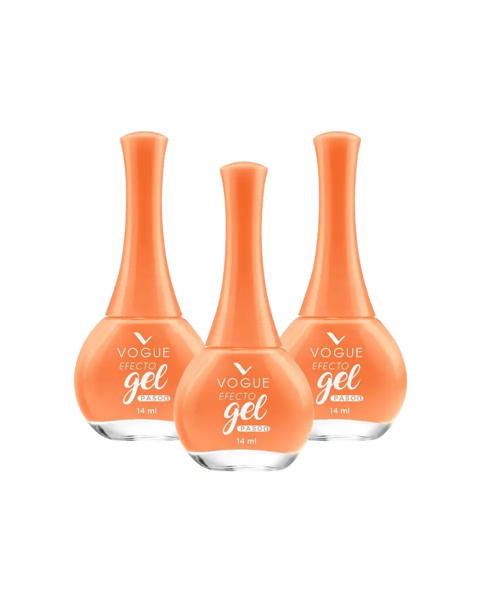 Esmalte Efecto Gel Extrovertida 14 ML X3 - VOGUE 1