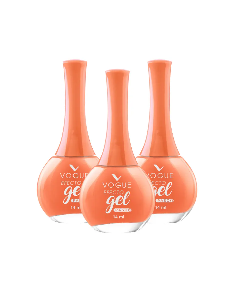 Esmalte Efecto Gel Flow 14 ML X3 - VOGUE 1