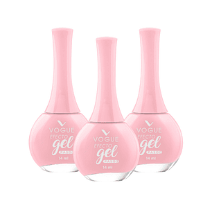 Esmalte Efecto Gel Vibra Latina 14 ML X3 - VOGUE