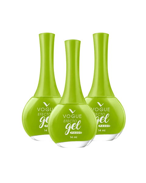 Esmalte Efecto Gel Reggaetón 14 ML X3 - VOGUE