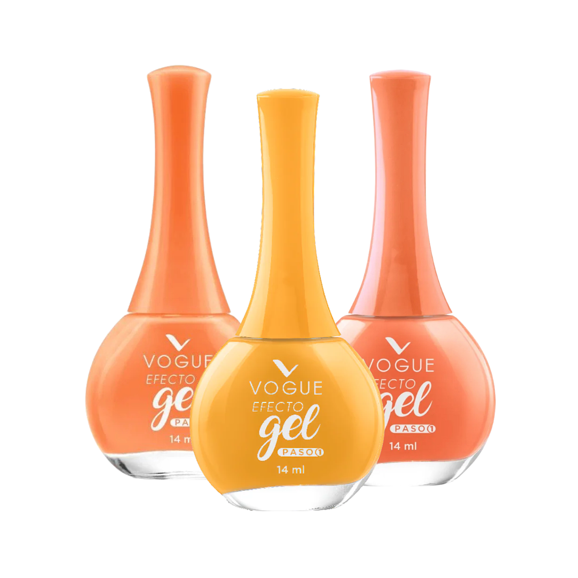 Esmalte Efecto Gel Extrovertida, Dembow, Flow 14 ML X3 - VOGUE 1