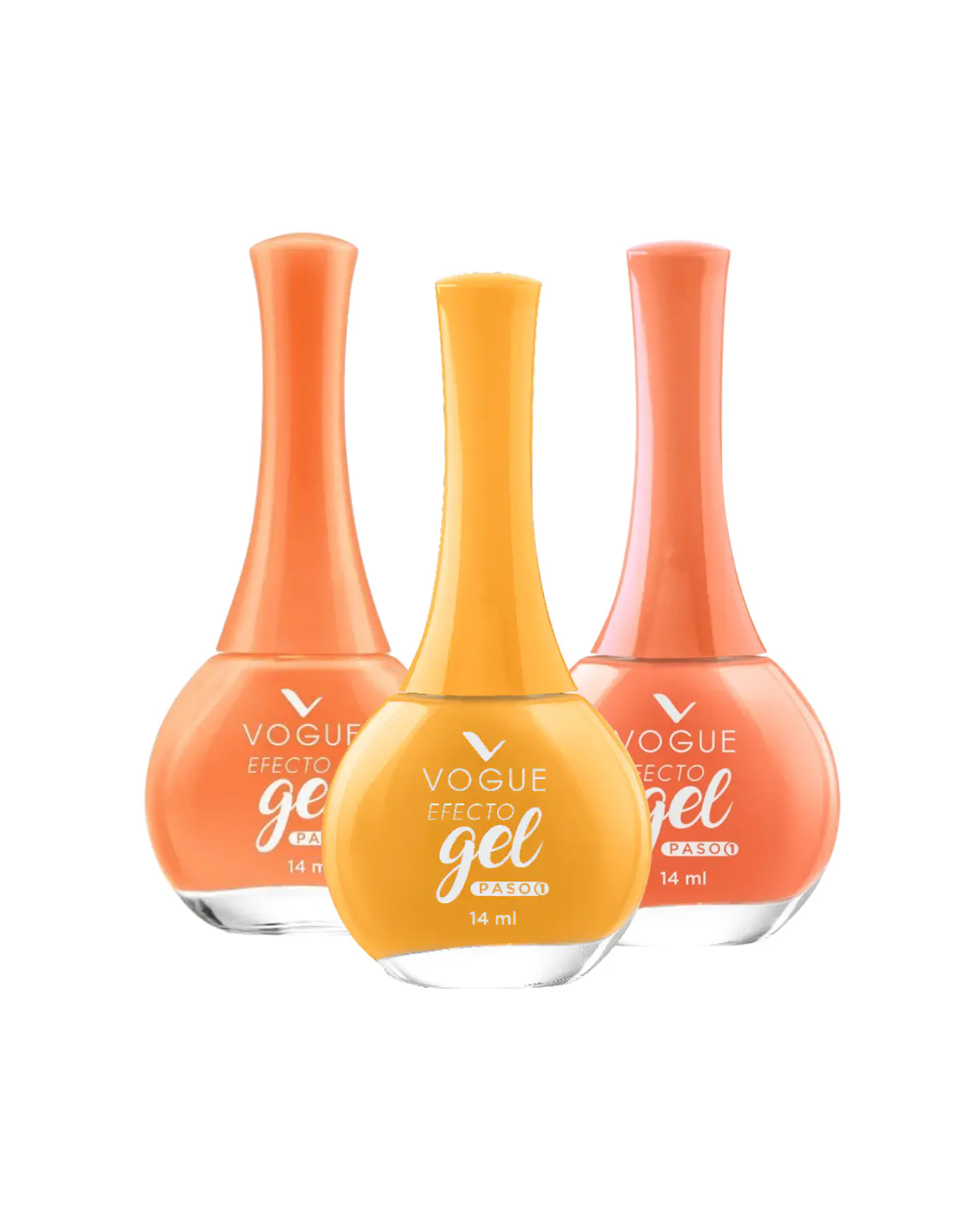 Esmalte Efecto Gel Extrovertida, Dembow, Flow 14 ML X3 - VOGUE 1
