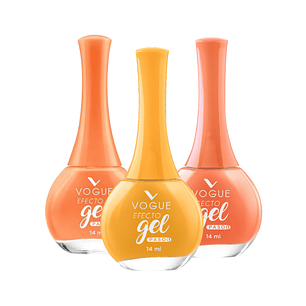 Esmalte Efecto Gel Extrovertida, Dembow, Flow 14 ML X3 - VOGUE