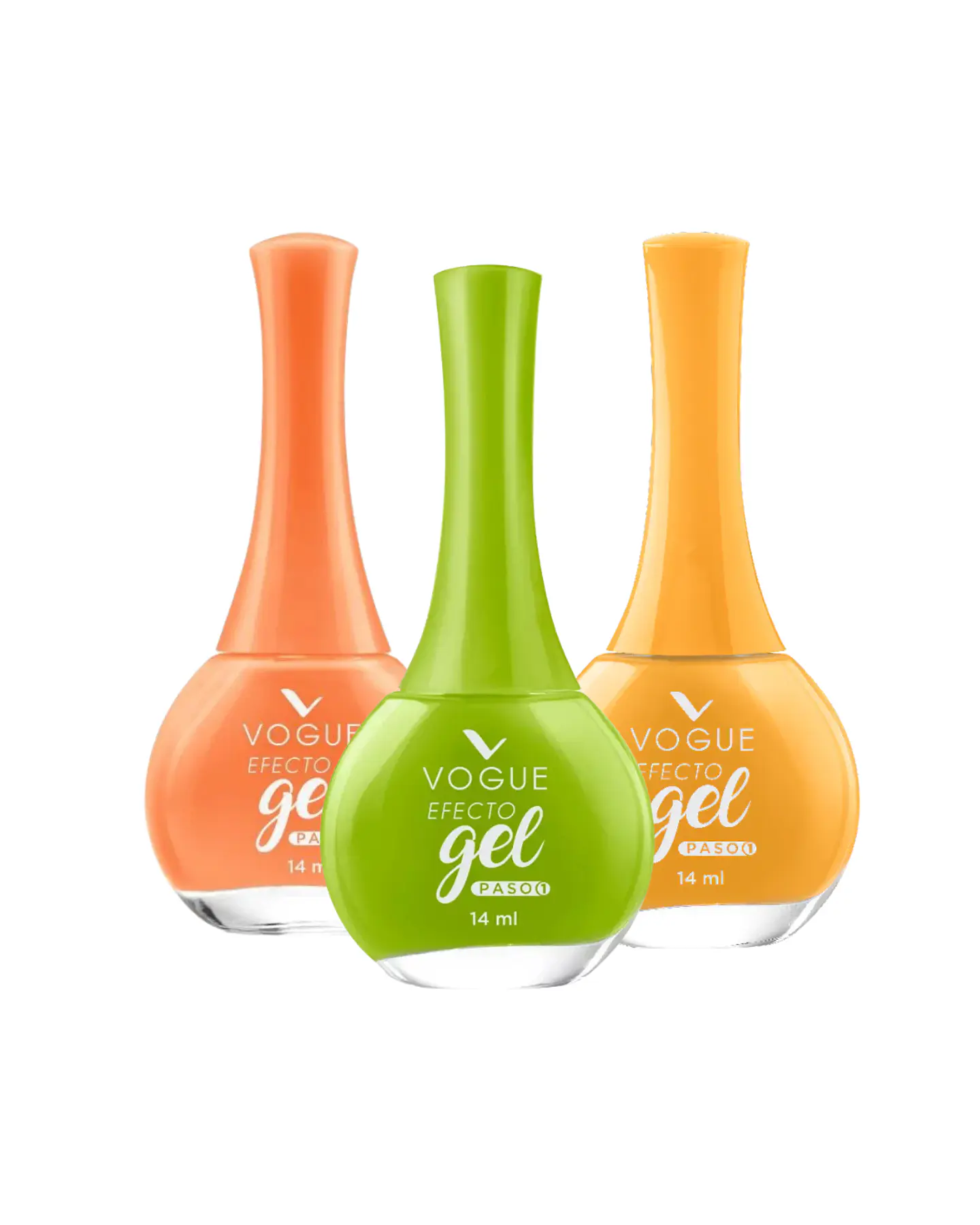 Esmalte Efecto Gel Extrovertida, Reggaetón, Dembow 14 ML X3 - VOGUE 1