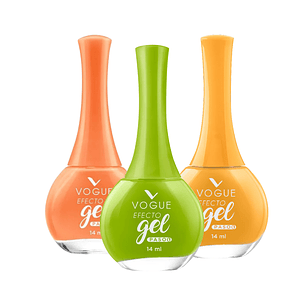 Esmalte Efecto Gel Extrovertida, Reggaetón, Dembow 14 ML X3 - VOGUE