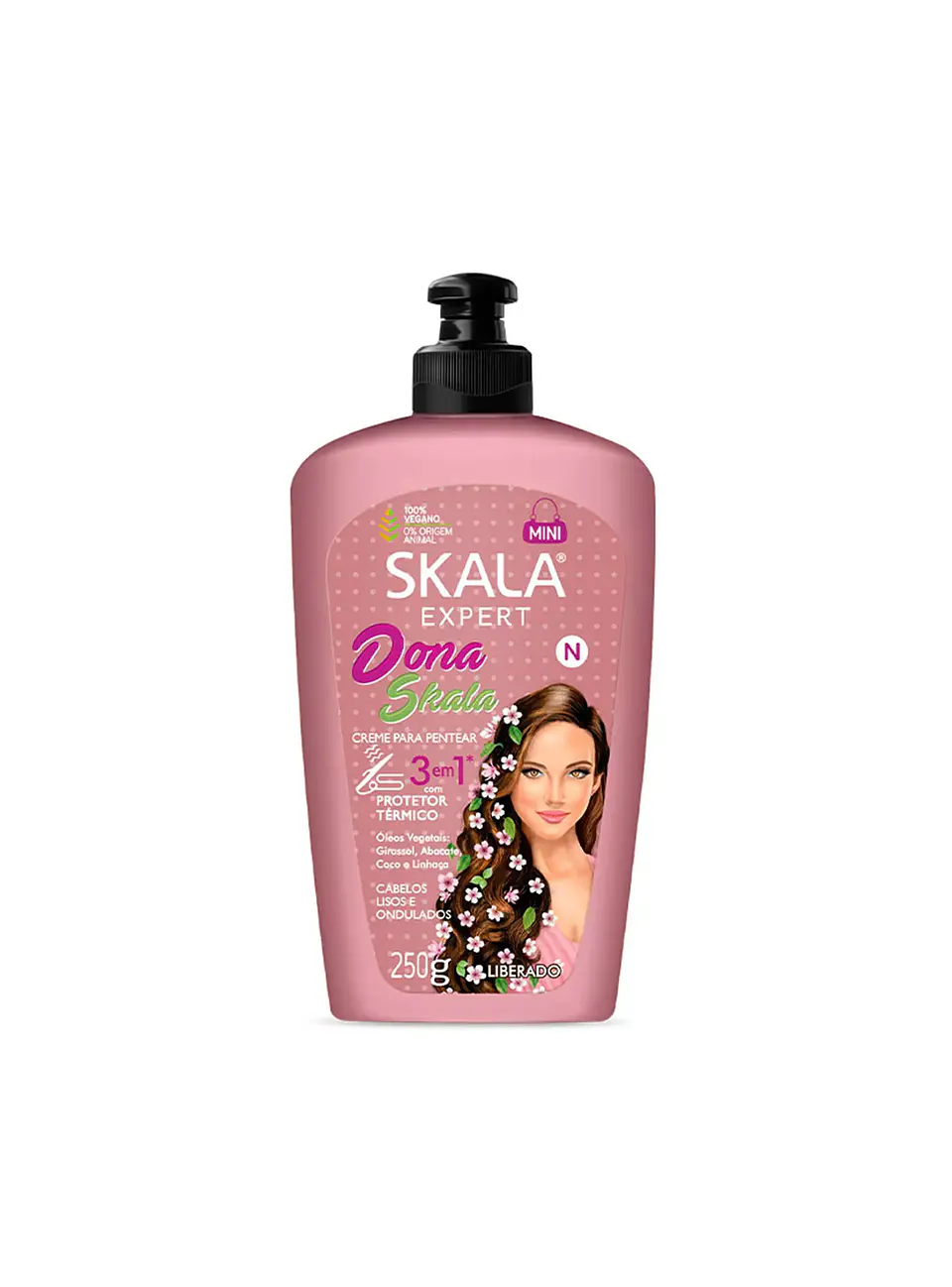 Crema Dona Skala Para Peinar 3En1 Con Protector Térmico 250 G - SKALA 1