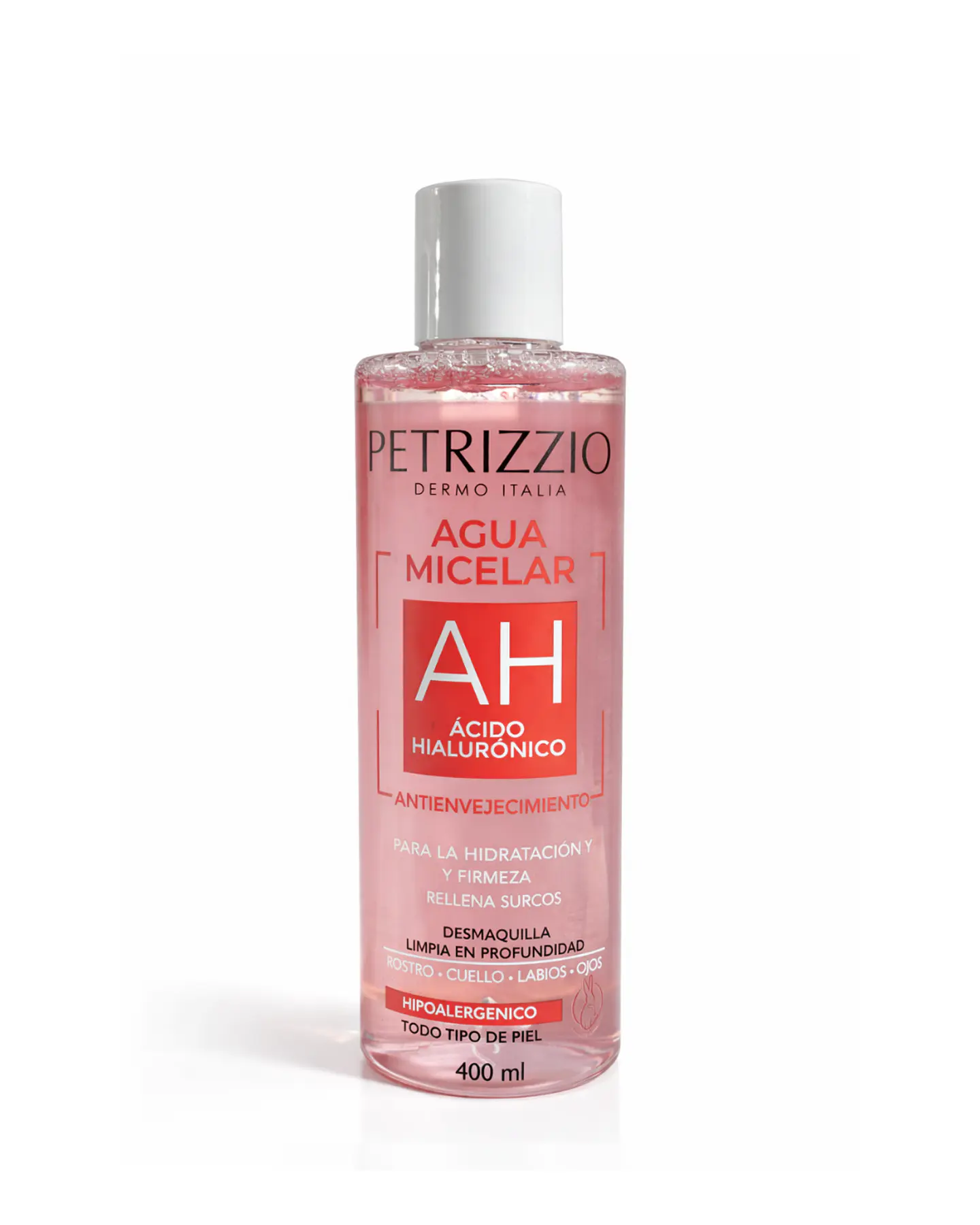 Agua Micelar Ácido Hialurónico 400 ML - PETRIZZIO 1