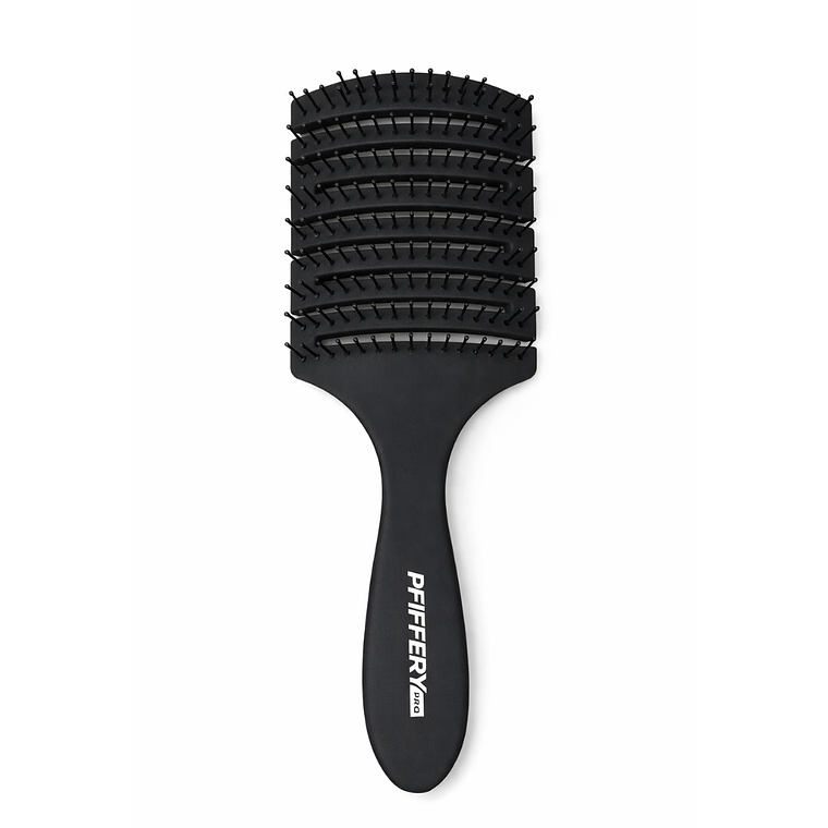 Cepillo Desenredante Flexible Negro - PFIFFERY 1