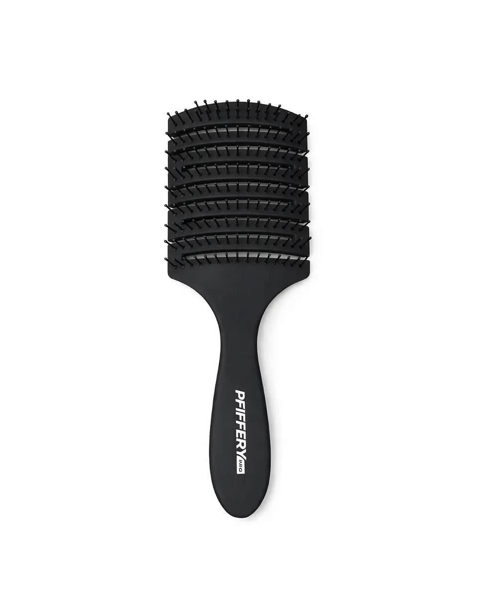 Cepillo Desenredante Flexible Negro - PFIFFERY 1