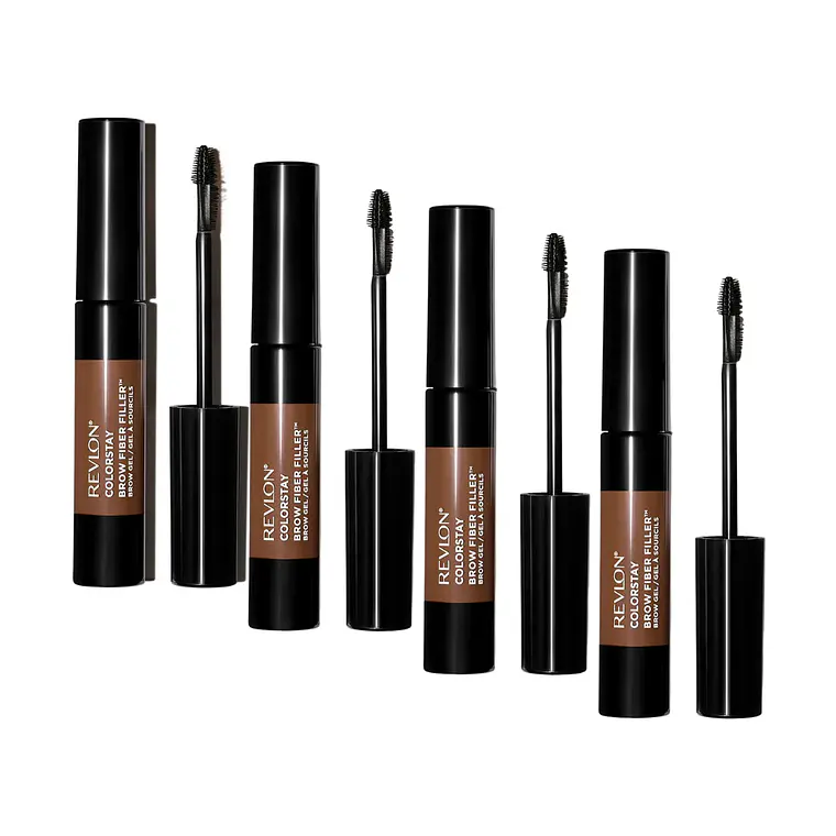 Gel para Cejas Colorstay Brow Fiber Filler Medium Brown X4 - REVLON 1