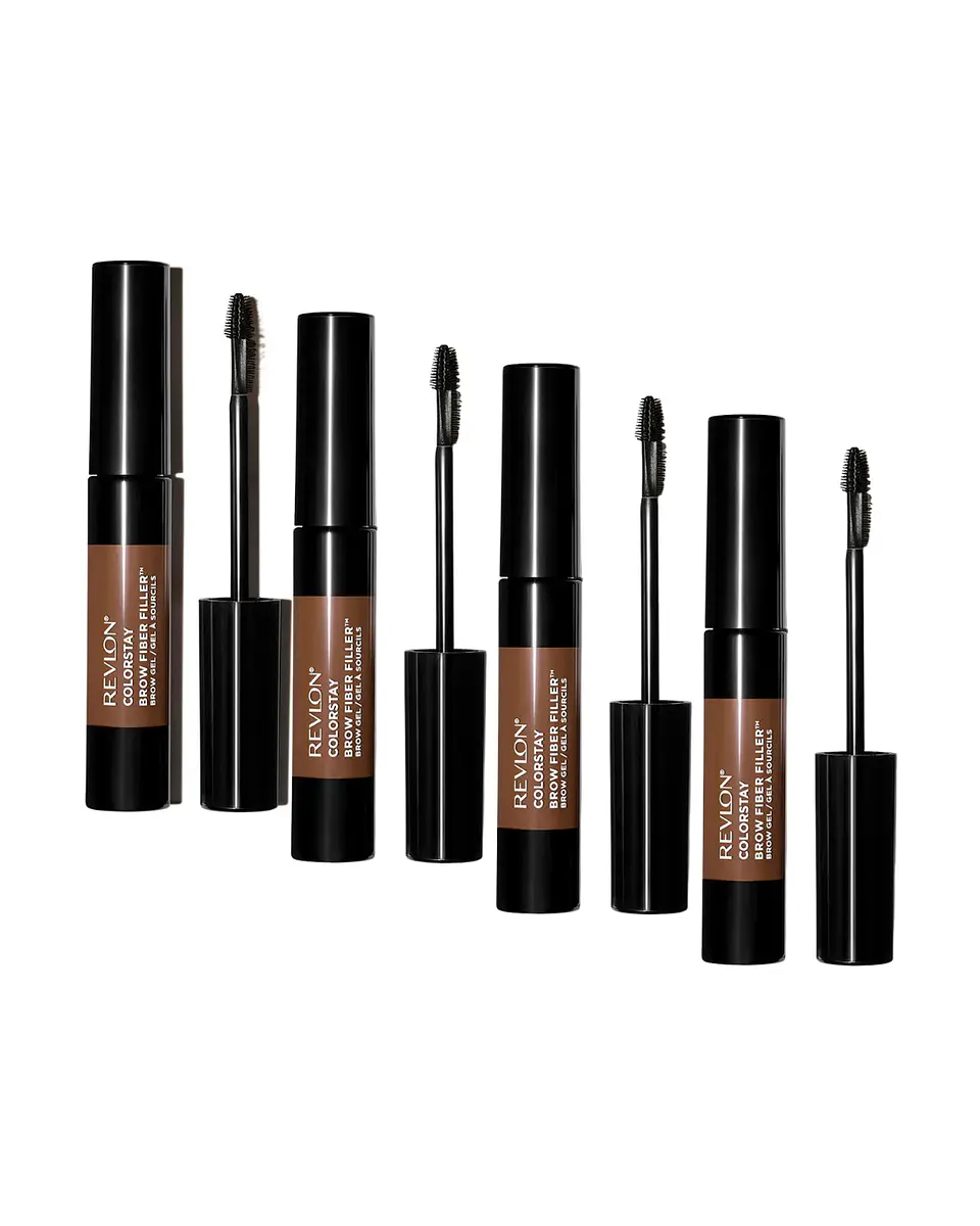 Gel para Cejas Colorstay Brow Fiber Filler Medium Brown X4 - REVLON 1