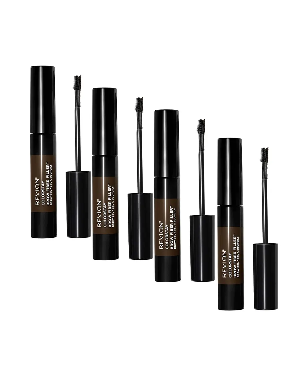Gel para Cejas Colorstay Brow Fiber Filler Dark Brown X4 - REVLON 1