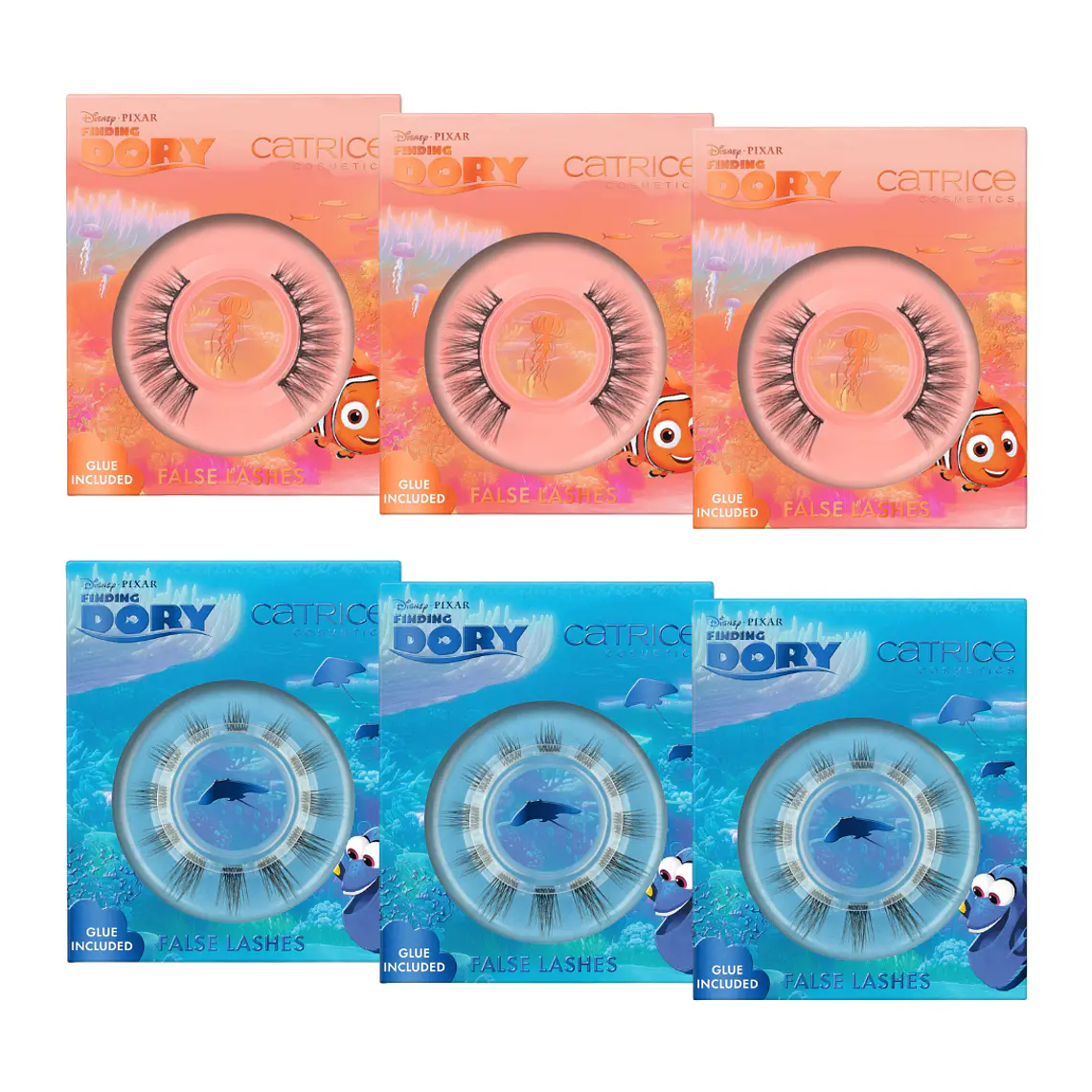 Pestañas Postizas Whale Whispers & Forget-Me-Not Dory Disney Pixar -  CATRICE 1