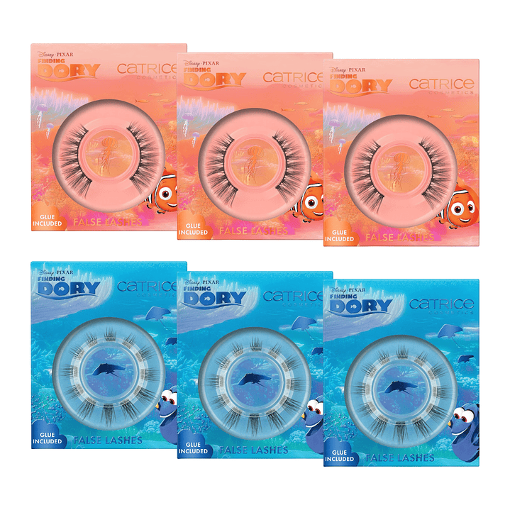 Pestañas Postizas Whale Whispers & Forget-Me-Not Dory Disney Pixar -  CATRICE 1