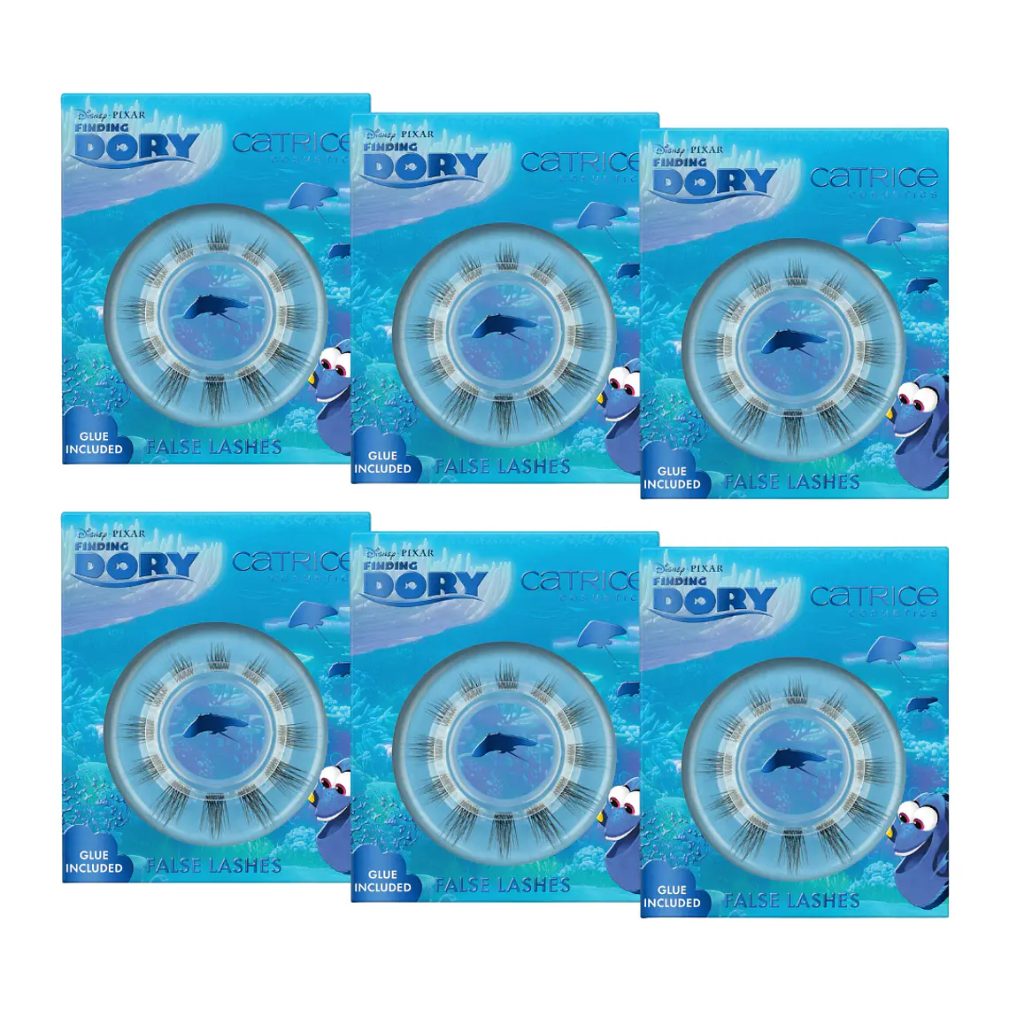 Pestañas Postizas Forget-Me-Not - Finding Dory De Disney Pixar X6 -  CATRICE 1