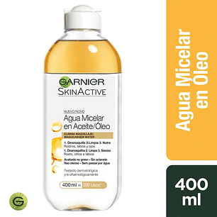 Agua Micelar en Aceite/Oleo - GARNIER 400 ML