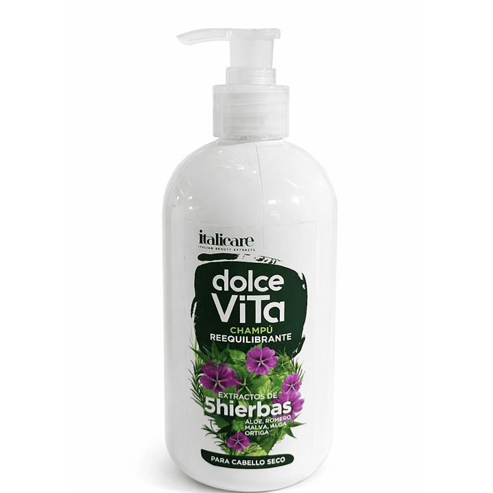 Shampoo Reequilibrante Dolce Vita 500 ML - ITALICARE 1