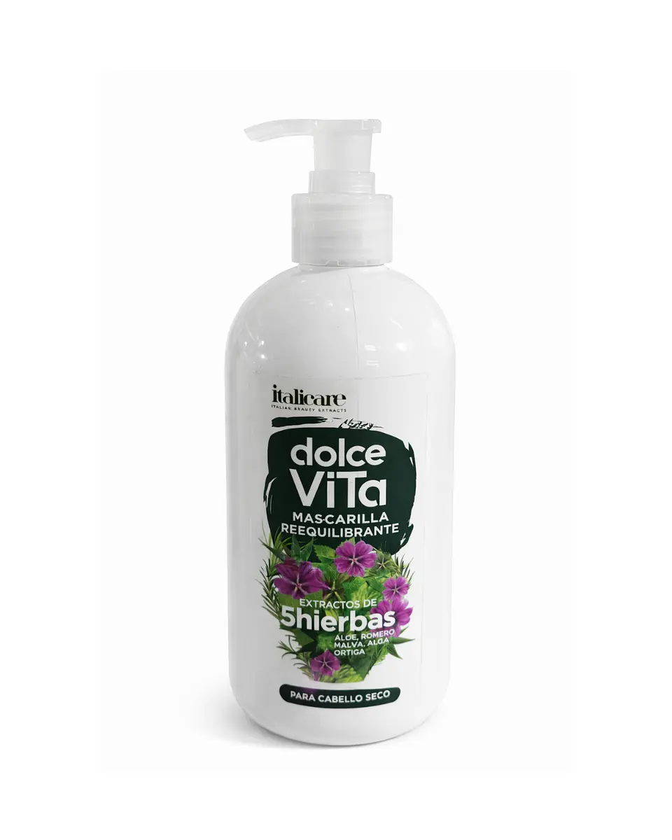 Mascarilla Reequilibrante Dolce Vita 500 ML - ITALICARE 1