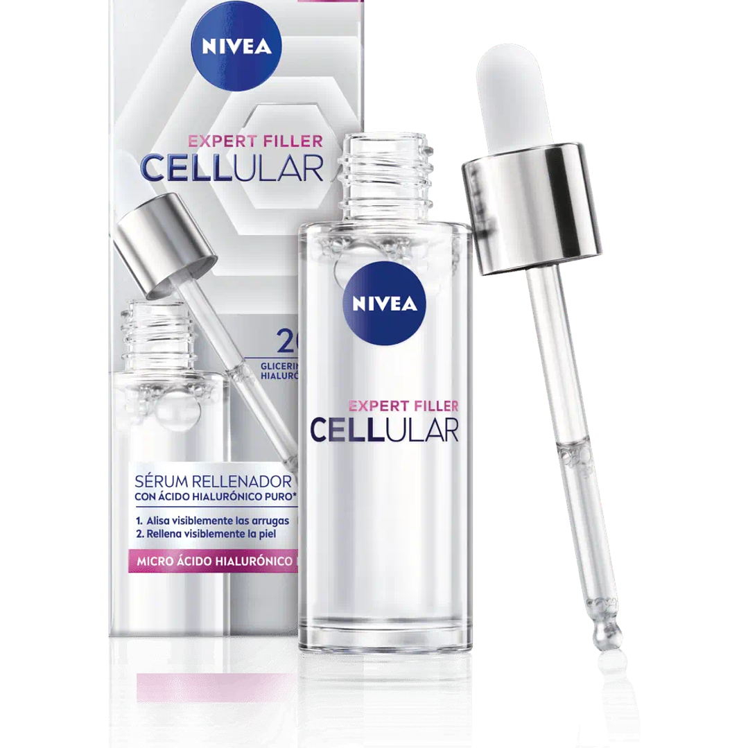 Serum Rellenador Hyaluron Cellular Filler 30 ML - NIVEA 1
