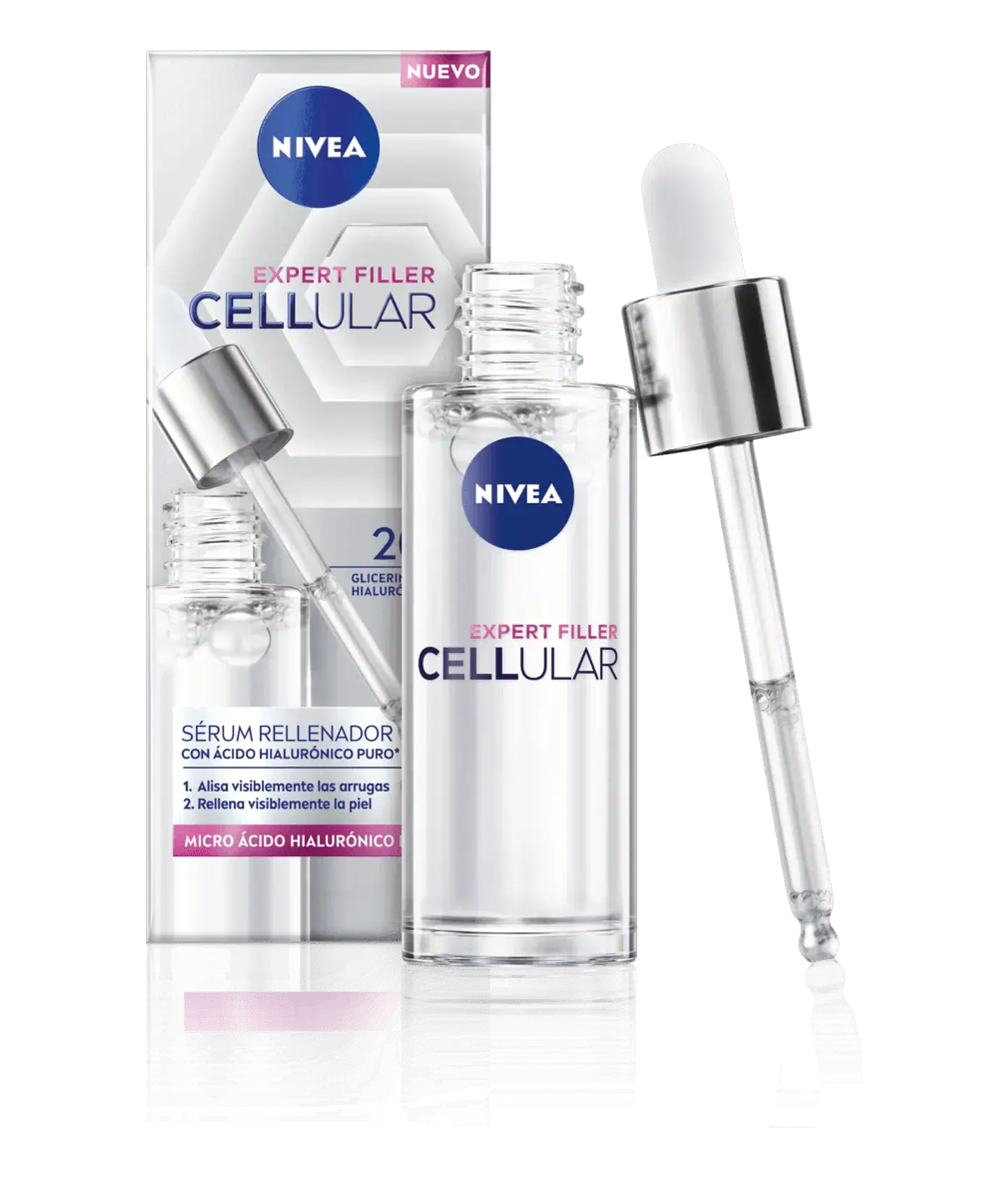 Serum Rellenador Hyaluron Cellular Filler 30 ML - NIVEA 1