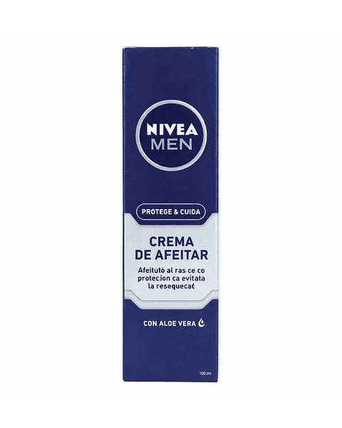 Crema de Afeitar Con Aloe Vera Protect & Care - NIVEA