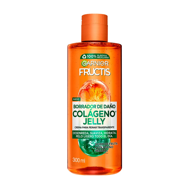 Crema para Peinar Borrador de Daño Control Grasa 300 ML - GARNIER 1