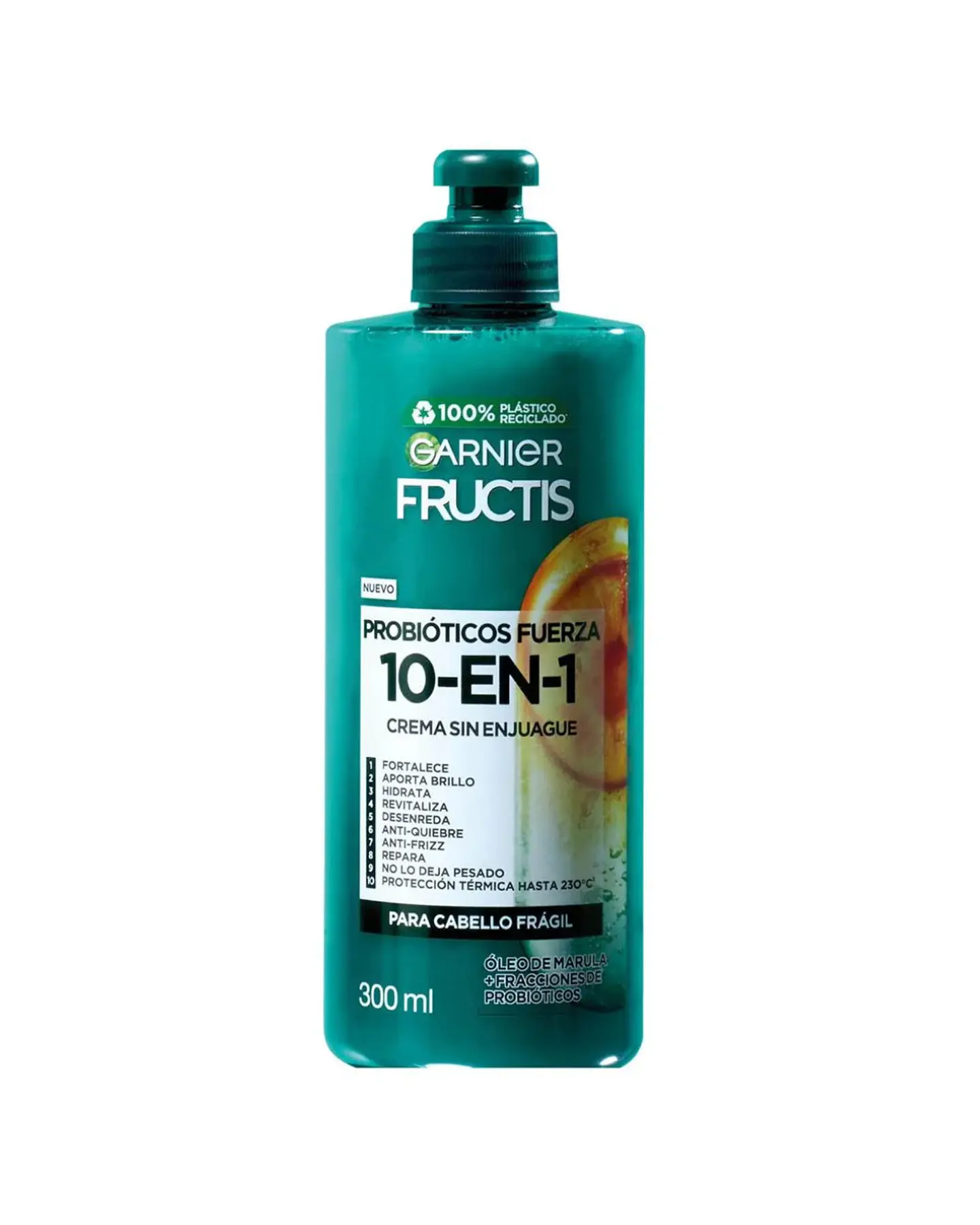 Crema Cabello Probióticos Fuerza Fructis 10 en 1 300 ML - GARNIER 1