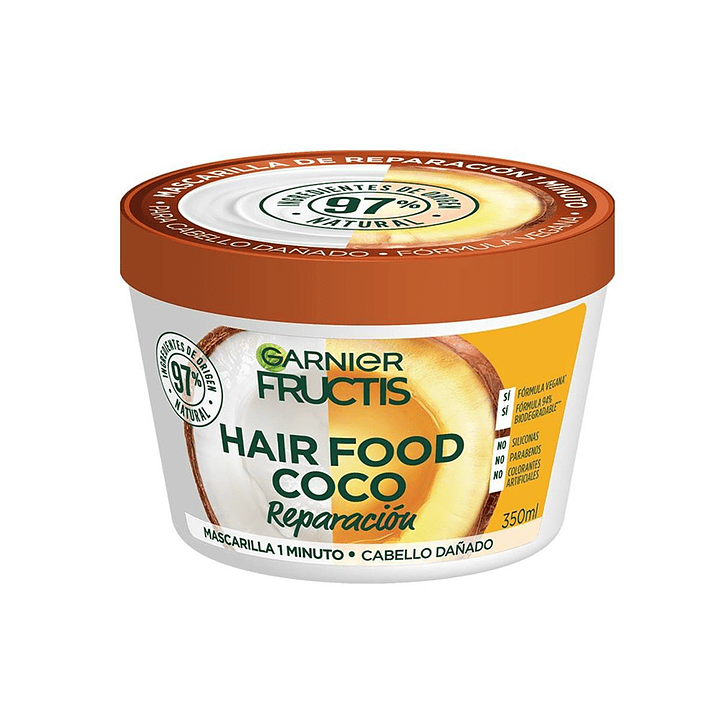 Mascarilla Capilar Hair Food Coco Reparación 350 ML - GARNIER 1