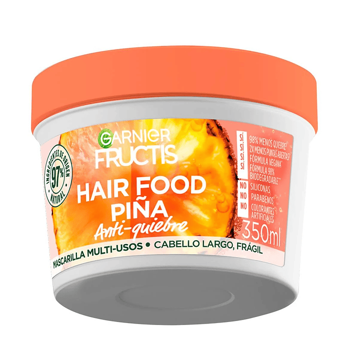Mascarilla Capilar Hair Food Piña 350 ML - GARNIER 3