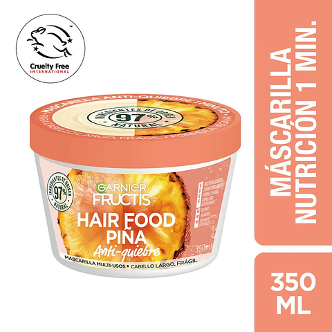 Mascarilla Capilar Hair Food Piña 350 ML - GARNIER