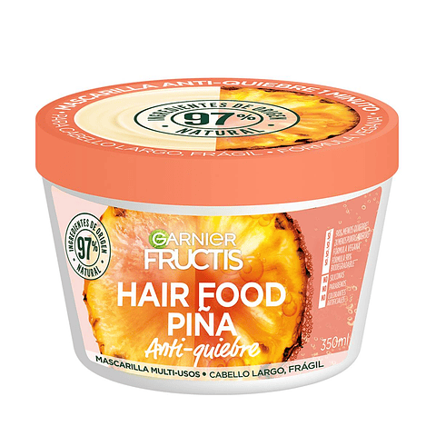 Mascarilla Capilar Hair Food Piña 350 ML - GARNIER