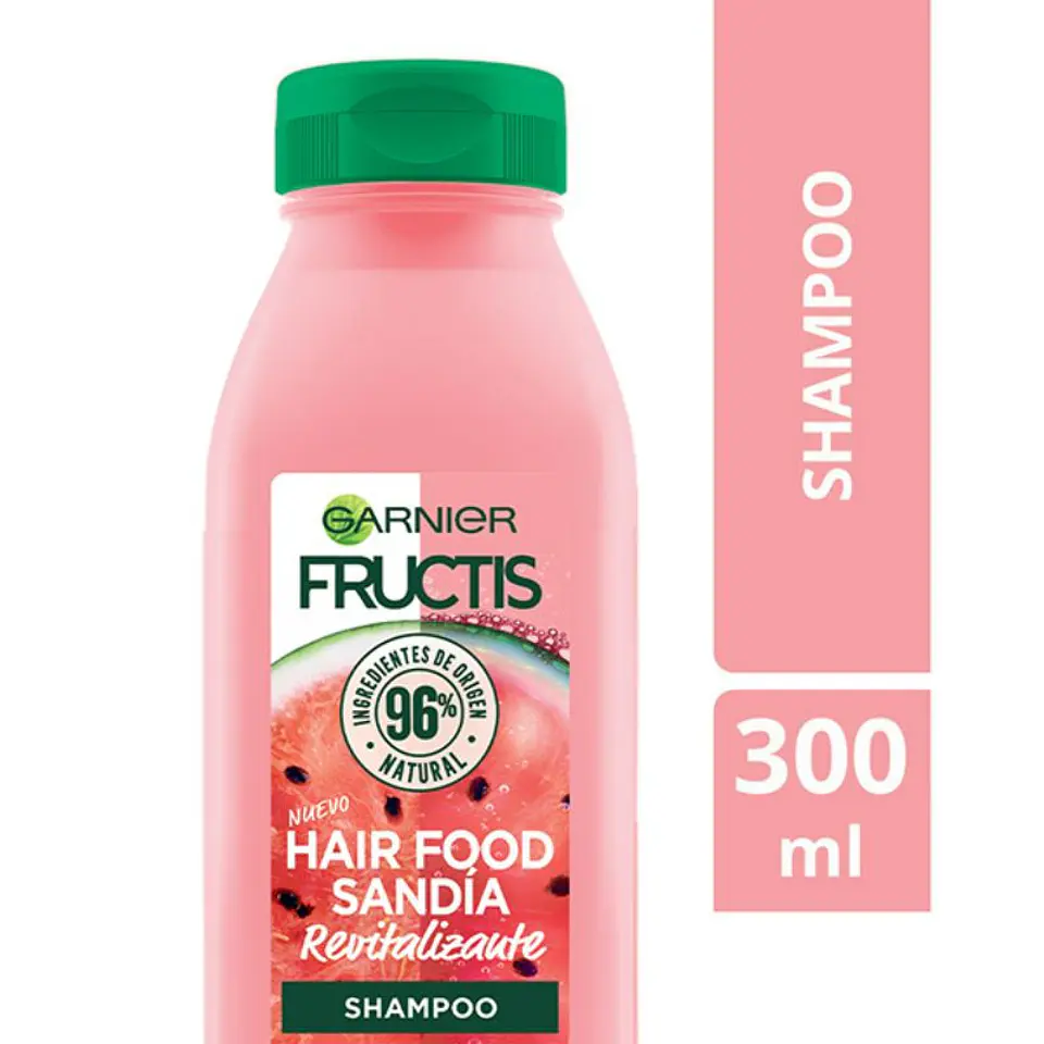 Shampoo Hair Food SandÍa 300 ML - GARNIER 3