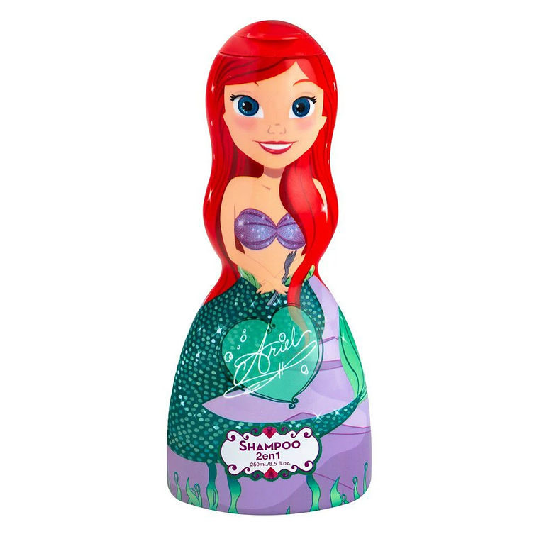 Shampoo Princesa Ariel 250 ML 2 en 1 - GELATTI 1