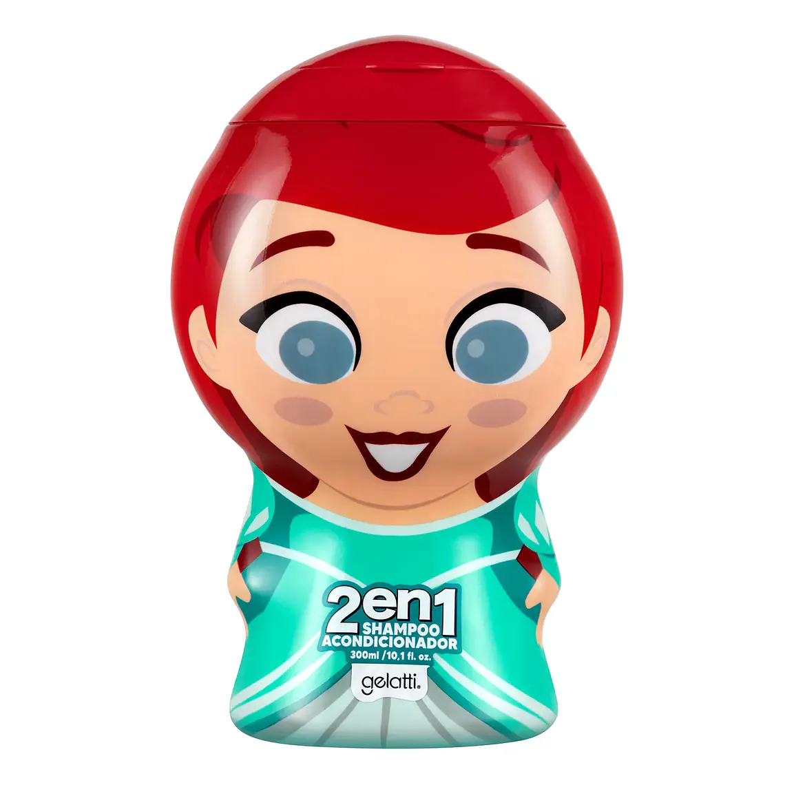 Shampoo Shoobies 2En1 Princesa Ariel Mix 300 ML - GELATTI 1