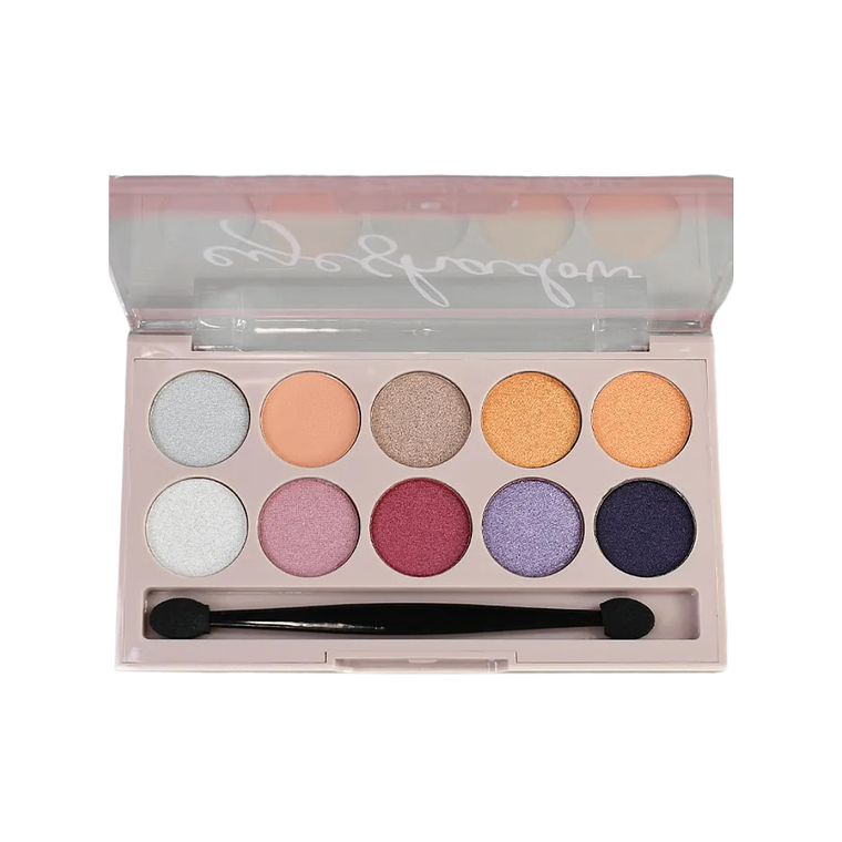 Sombra x10 Colores Natural Beauty Tono #1 - DOLCE BELLA 3