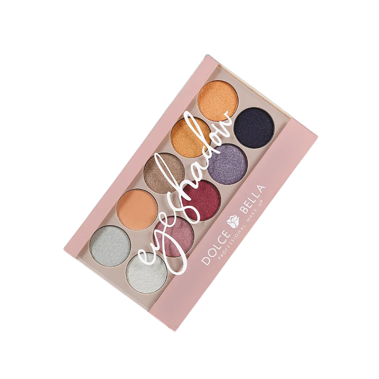 Sombra x10 Colores Natural Beauty Tono #1 - DOLCE BELLA 1